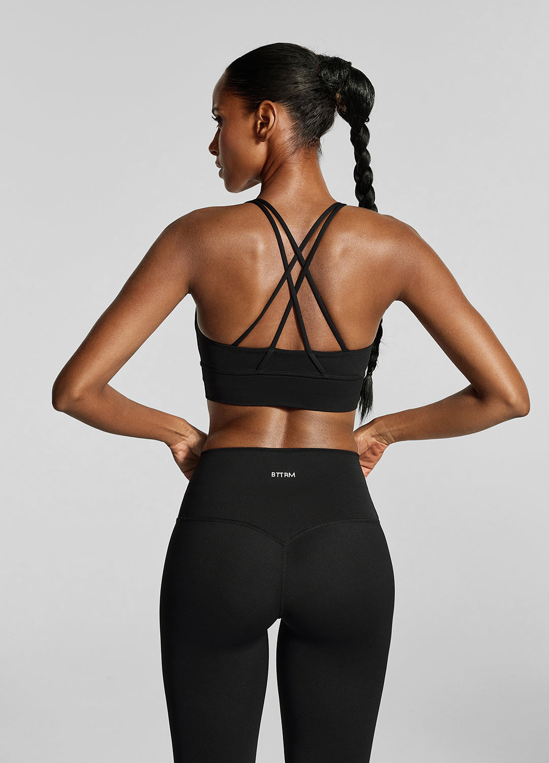 Jet Black Strappy Back Top for Women - Sexy Sleeveless Tank Top for Night Out, Party, and Summer Fashion
