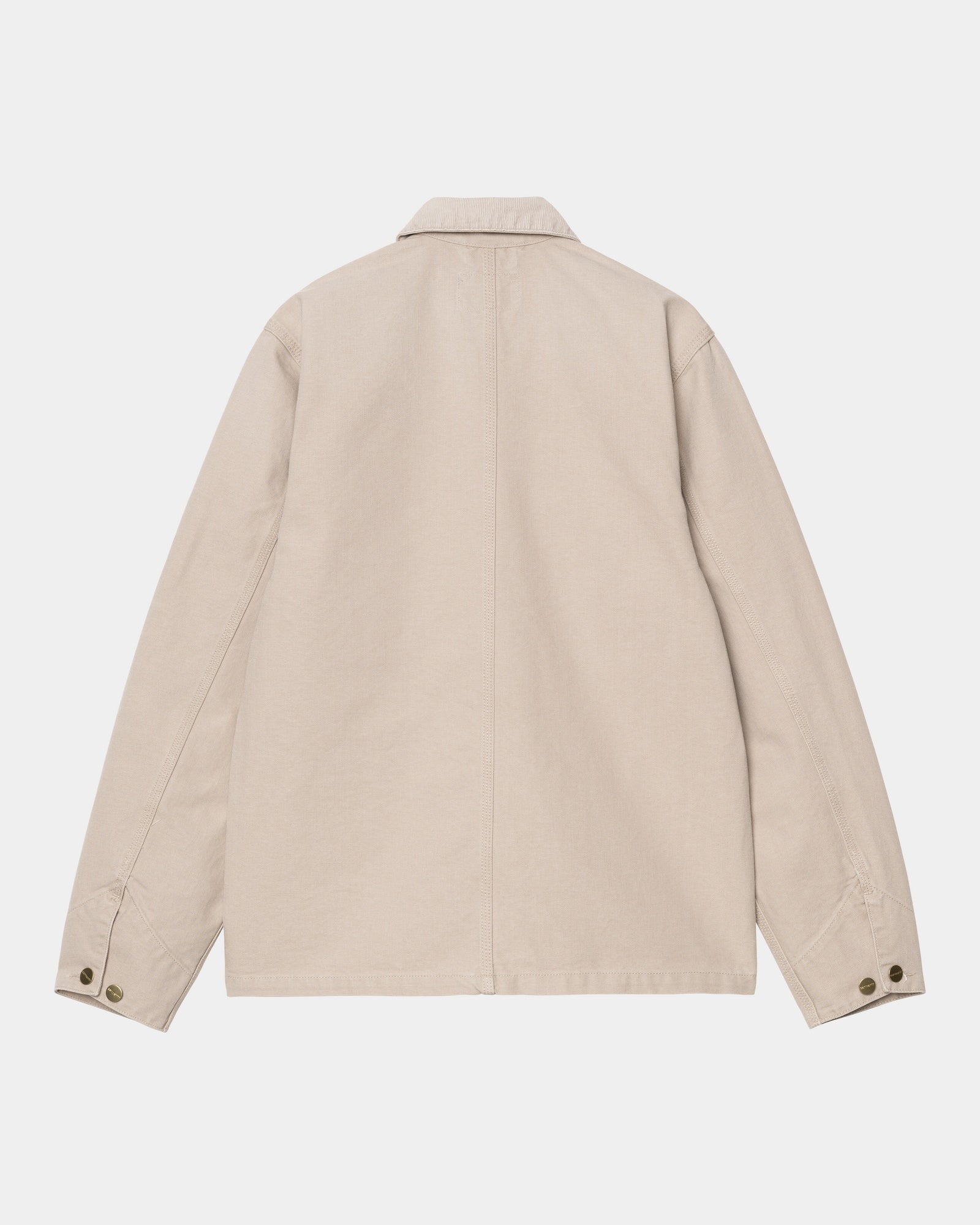 Michigan Spring Coat - Stone Canvas Jacket in Dusky Beige | Water-Resistant Lightweight Outerwear for Women | Perfect for Hiking, Travel & Everyday Wear