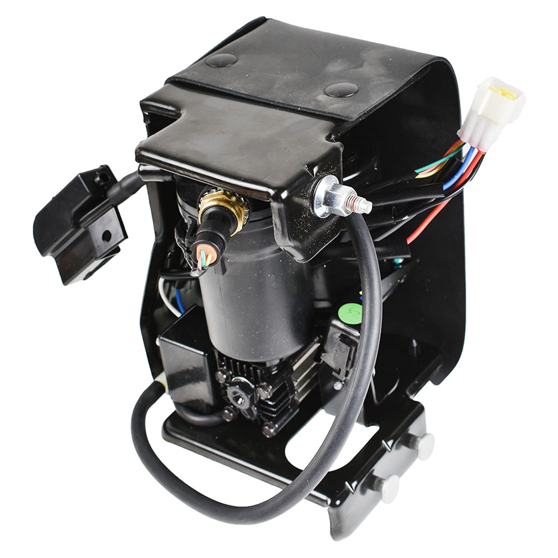 Munirater Air Ride Suspension Compressor Pump Replacement for 2001-2013 Chevy Avalanche, Suburban, Tahoe & GMC Yukon XL | Compatible with OEM Part Numbers 15254590, 19299545, 20930288 | Heavy-Duty Air Suspension System Upgrade for Smoother Rides & Improved Load Handling