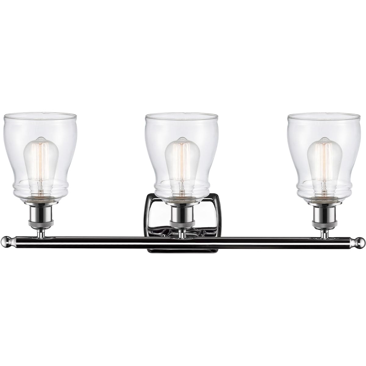Innovations 516-3W-PC-G392-LED Ellery 3 Light Bathroom Vanity Fixture - Ballston Collection Polished Chrome - Perfect for Modern Bathroom Lighting and Makeup Mirror Illumination