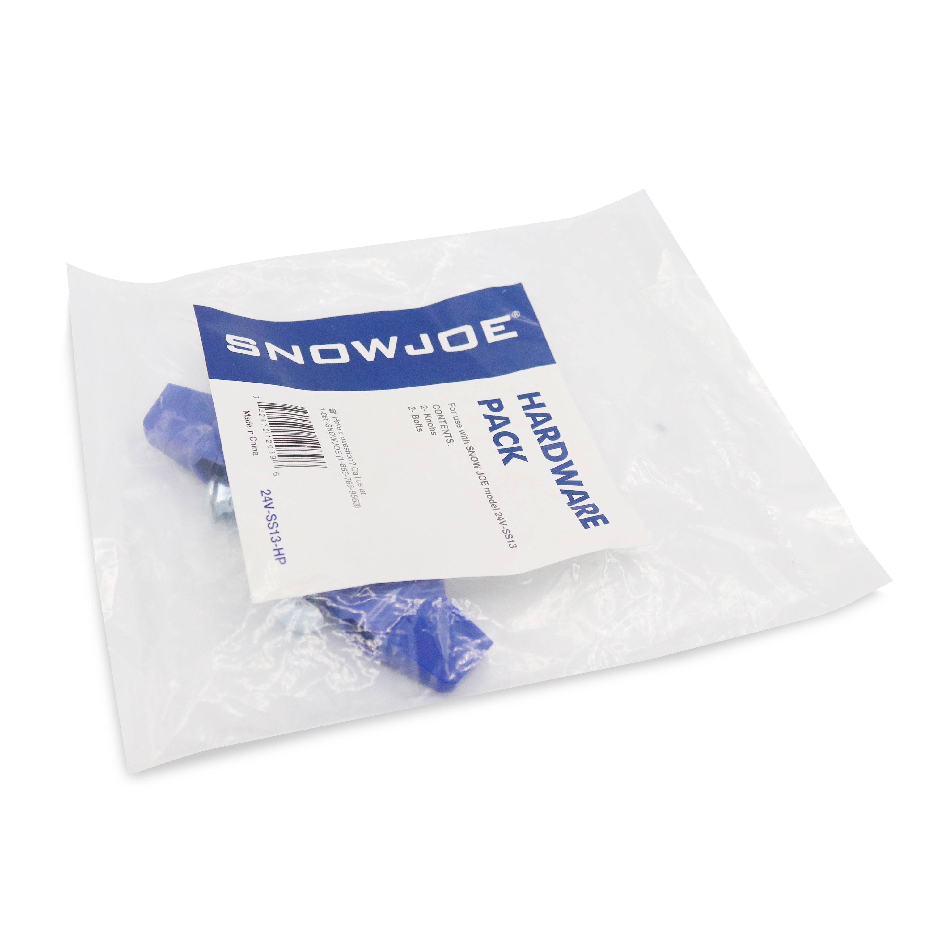 Snow Joe 24V SS13 HP Replacement Hardware Pack - Compatible with 24V SS13 Cordless Snow Shovel - Includes Essential Spare Parts for Winter Maintenance & Repairs - Perfect for Homeowners in Snowy Regions