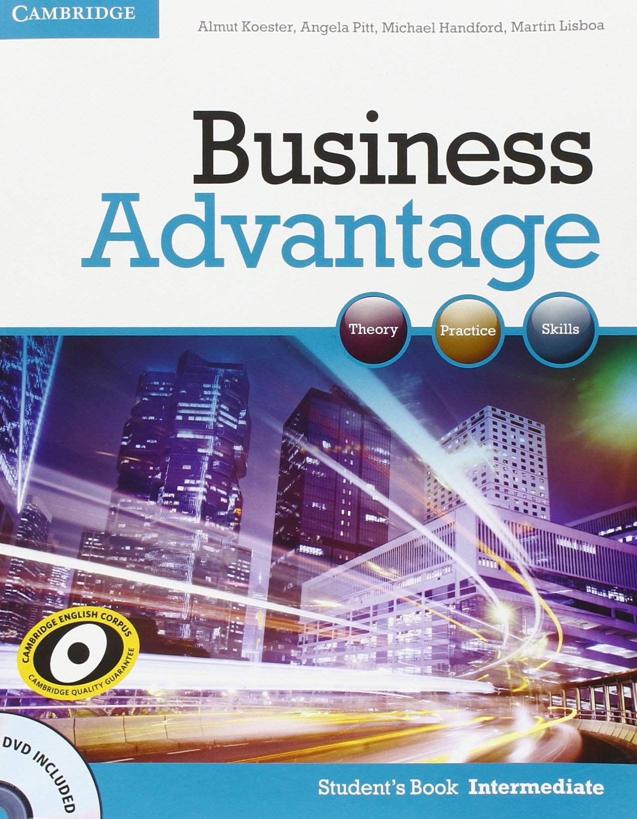 Business English Intermediate Student's Book with DVD - Improve Professional Communication Skills for Office Meetings & Presentations