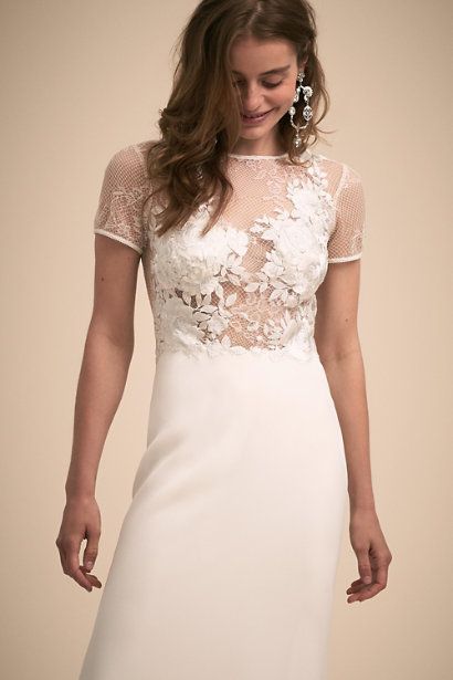 BHLDN Tadashi Shoji Athens Gown - Elegant Formal Evening Dress for Weddings, Prom & Special Occasions