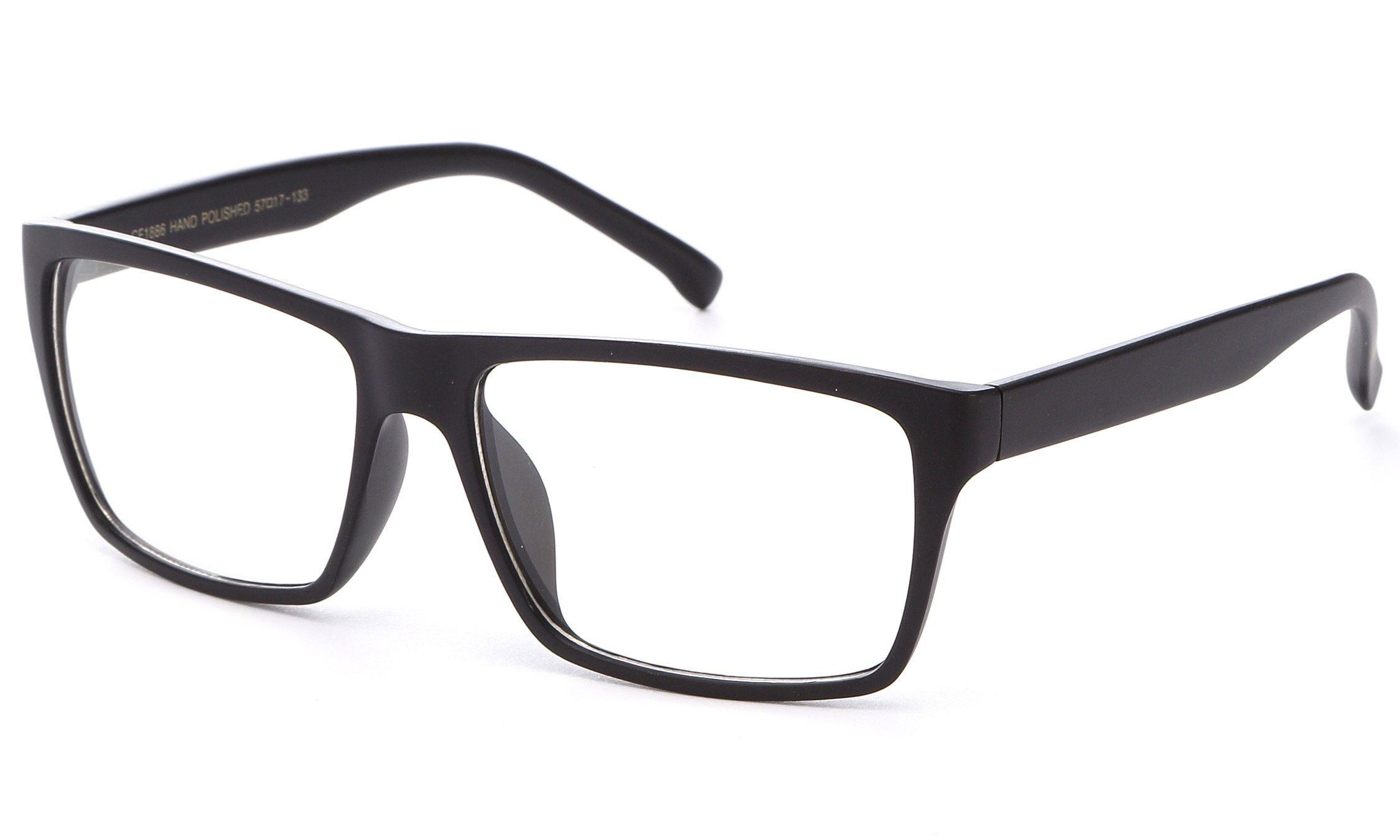 Classic Unisex Square Clear Lens Eyeglasses Frame - Lightweight & Durable for Men & Women - Perfect for Reading, Work, and Everyday Fashion