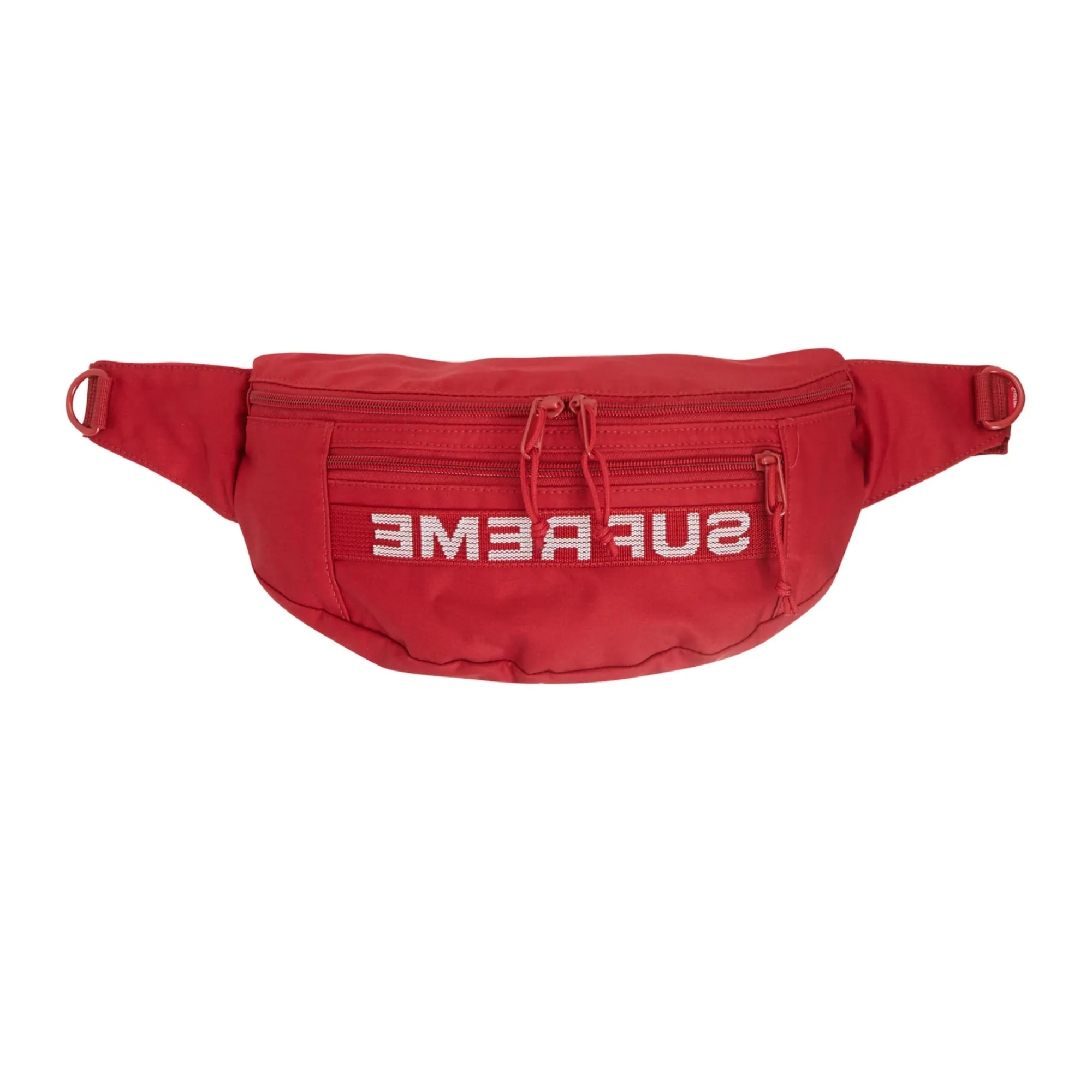 Supreme Waist Pack - Adjustable Water-Resistant Fanny Pack for Men & Women - Red - Perfect for Hiking, Travel, Gym & Outdoor Activities