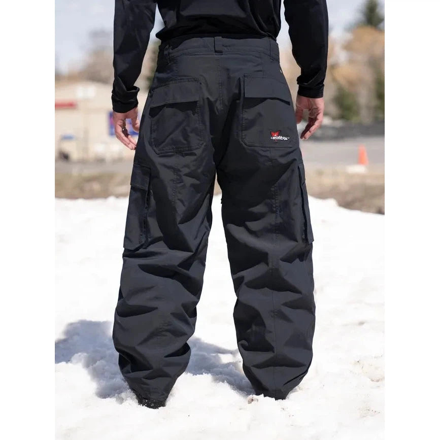 Armada Men's Team Issue 2L Insulated Cargo Pants 2025 - Waterproof Winter Work Pants for Outdoor Activities, Hiking & Snowboarding