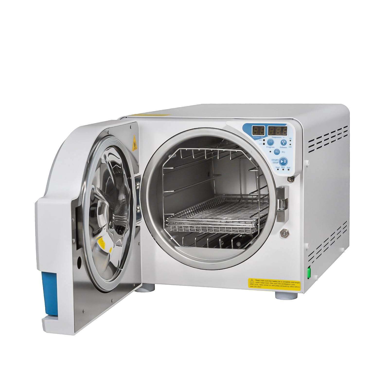 23L Digital Steam Autoclave Sterilizer with LED Display - 1200W High Power, Adjustable Timer & Drying Function for Medical Tools, Tattoo Equipment & Baby Bottles | Perfect for Clinics, Salons & Home Use