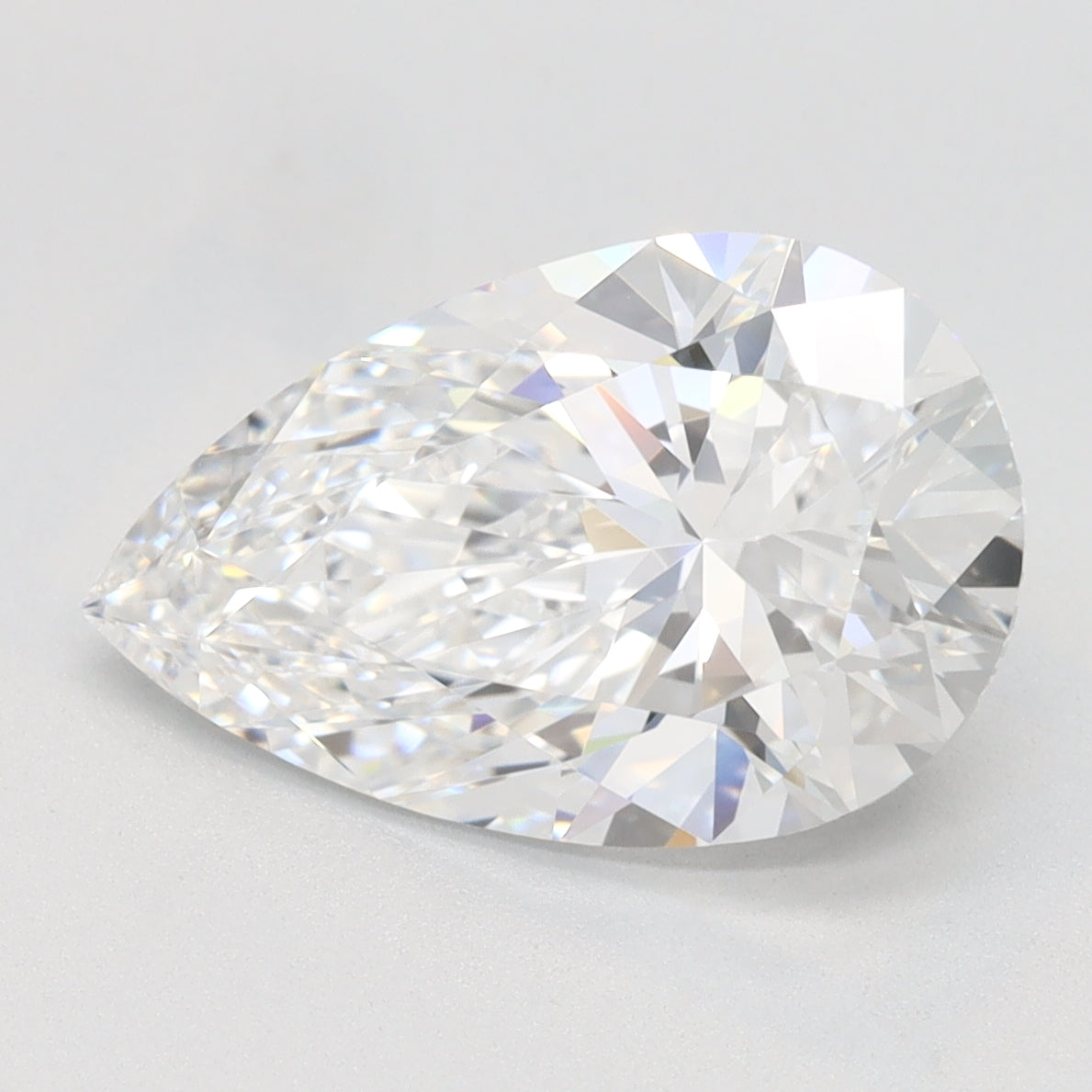 2.94 Carat Pear Lab Grown Diamond - VVS1 Clarity, D Color, GIA Certified - Perfect for Engagement Rings & Anniversary Gifts