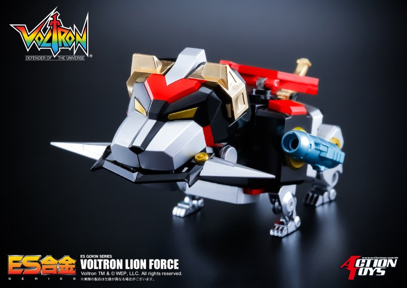 Voltron: Defender of the Universe ES Gokin ES 25 Lion Force Die-Cast Action Figure - Collectible Anime Robot Toy for Display & Play | Perfect for Fans, Gift Giving & Anime Collections
