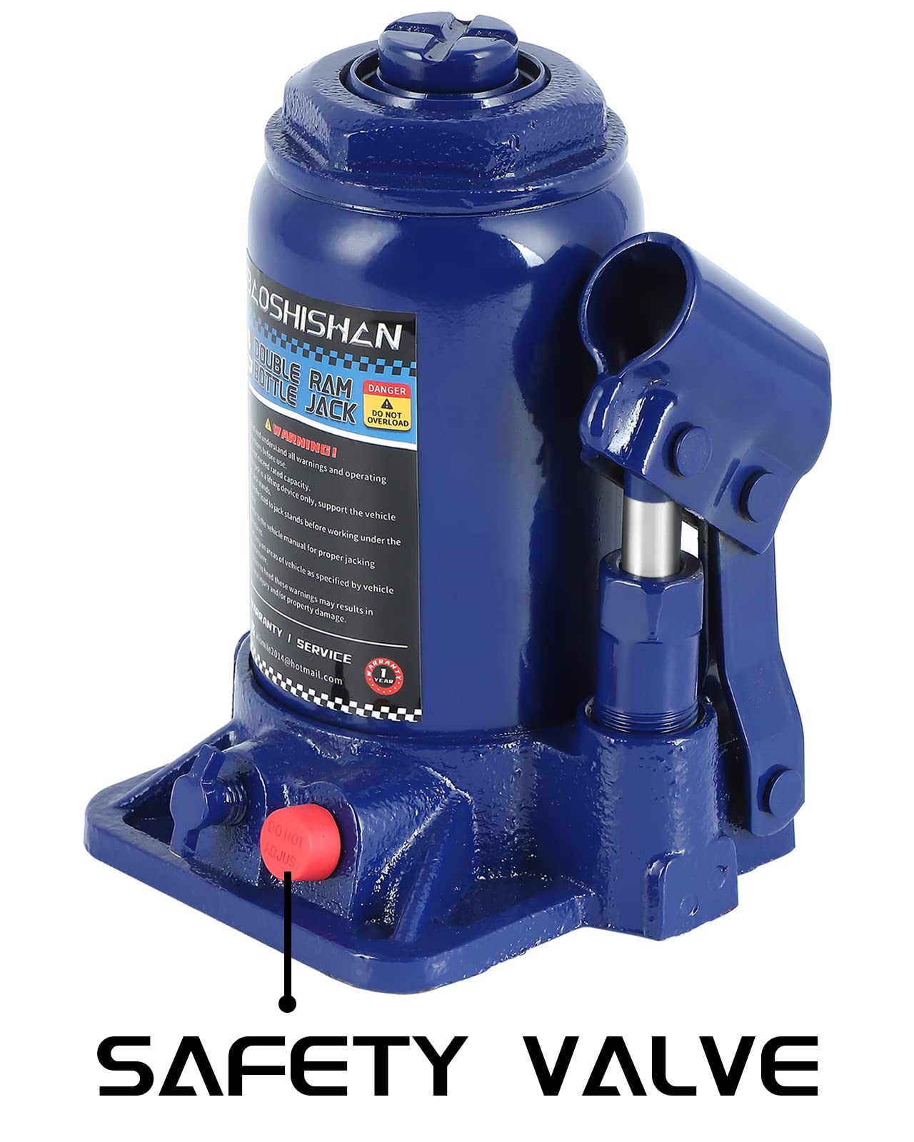 BAOSHISHAN 3 Ton Heavy Duty Bottle Jack and 4 Ton Hydraulic Car Jack - Professional Auto Repair Tool for Vehicle Lifting, Tire Change, and Garage Maintenance