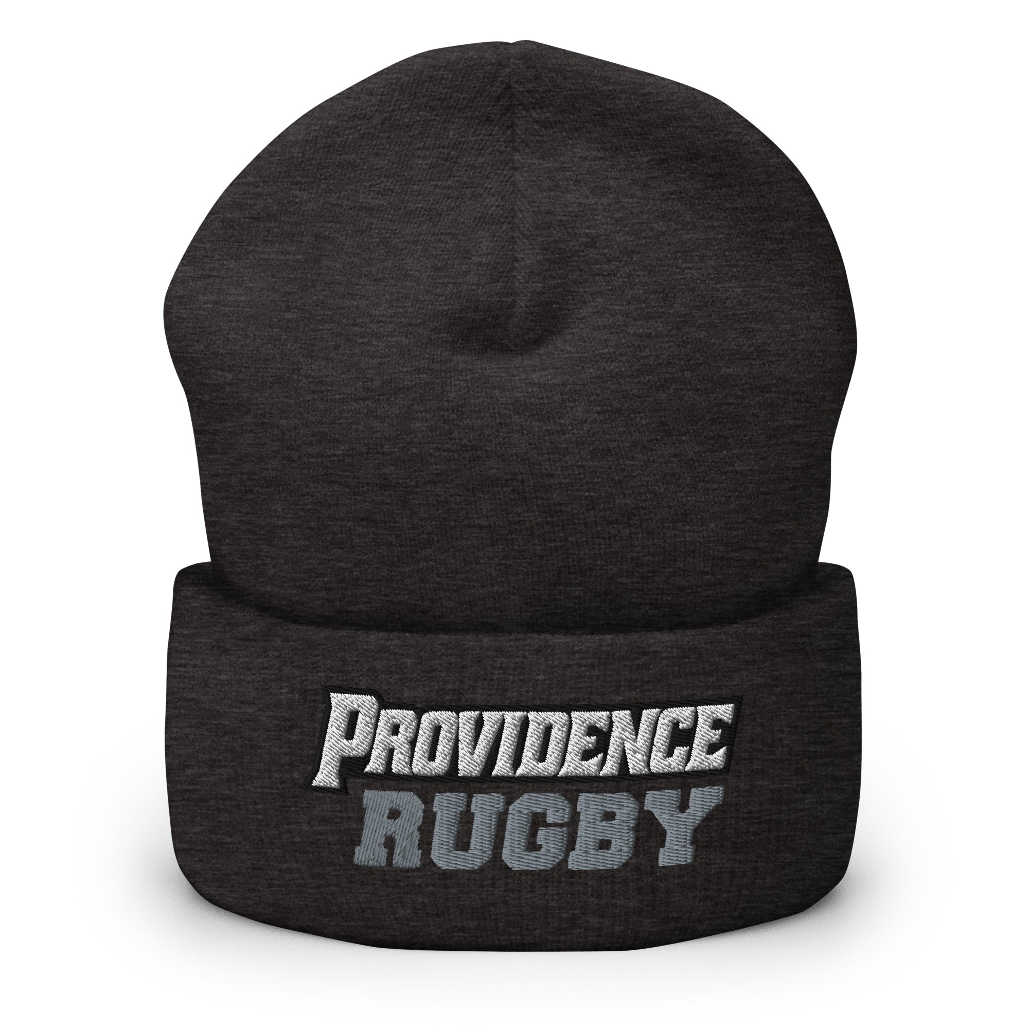 Providence College Rugby Cuffed Beanie - Warm Winter Knit Hat for Men & Women - Perfect for Cold Weather, Sports Games, and College Campus Life