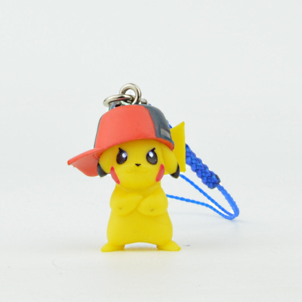 Pokemon I Choose You Movie Pikachu Takara Tomy Keychain Strap - Cute Anime Collectible for Backpacks, Bags & Keyrings