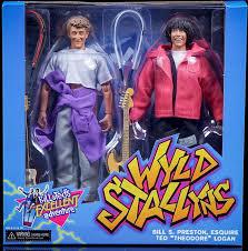 Bill & Ted's Excellent Adventure: Wyld Stallyns NECA 2-Pack Action Figures - Movie Collectibles for Display & Play | Perfect for Fans & Toy Collectors