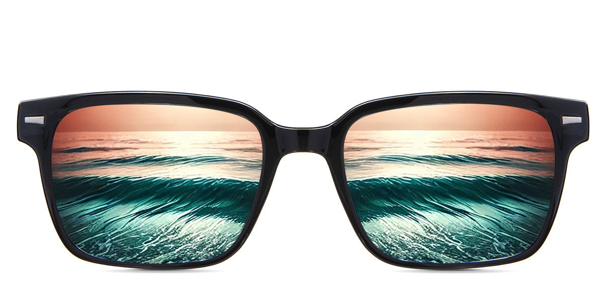 Saul Men's Prescription Polarized Sunglasses - UV Protection, Anti-Glare for Driving, Fishing & Outdoor Activities
