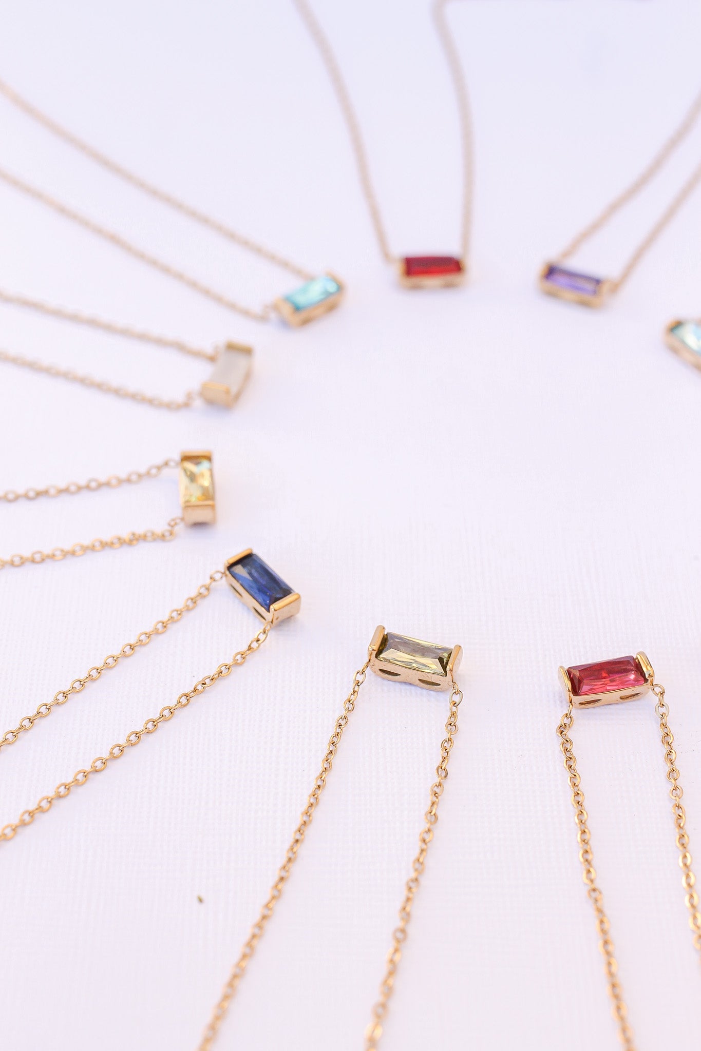 CZ Birthstone Necklace in 14K Gold - Personalized Zodiac Pendant for Women - Perfect Gift for Birthday, Anniversary & Mother's Day Jewelry