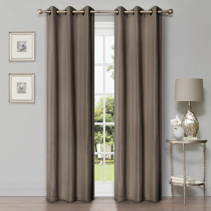 Premium Blackout Curtains for Bedroom - Linen Washable Room Darkening Window Drapes Panel Set (2 Panels) - Noise Reducing & Thermal Insulated for Better Sleep & Home Decor