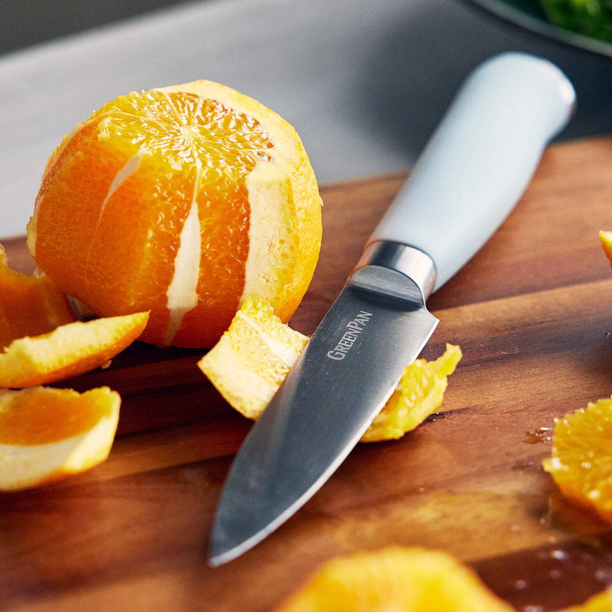 Premium Titanium 3-Piece Knife Set - Blue Haze | Ultra Sharp Kitchen Knives for Slicing, Dicing & Chopping | Perfect for Home Chefs & Outdoor Cooking