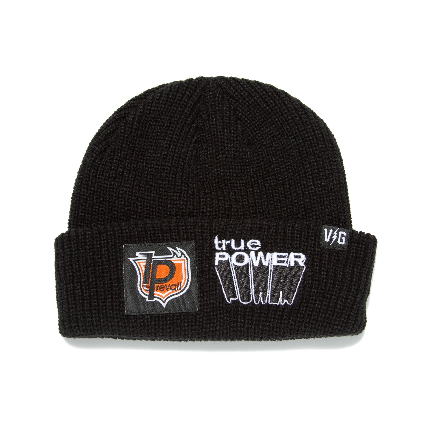 I Prevail x VG True Power Cuff Beanie - Official Band Merch - Unisex Winter Hat for Music Fans & Outdoor Activities