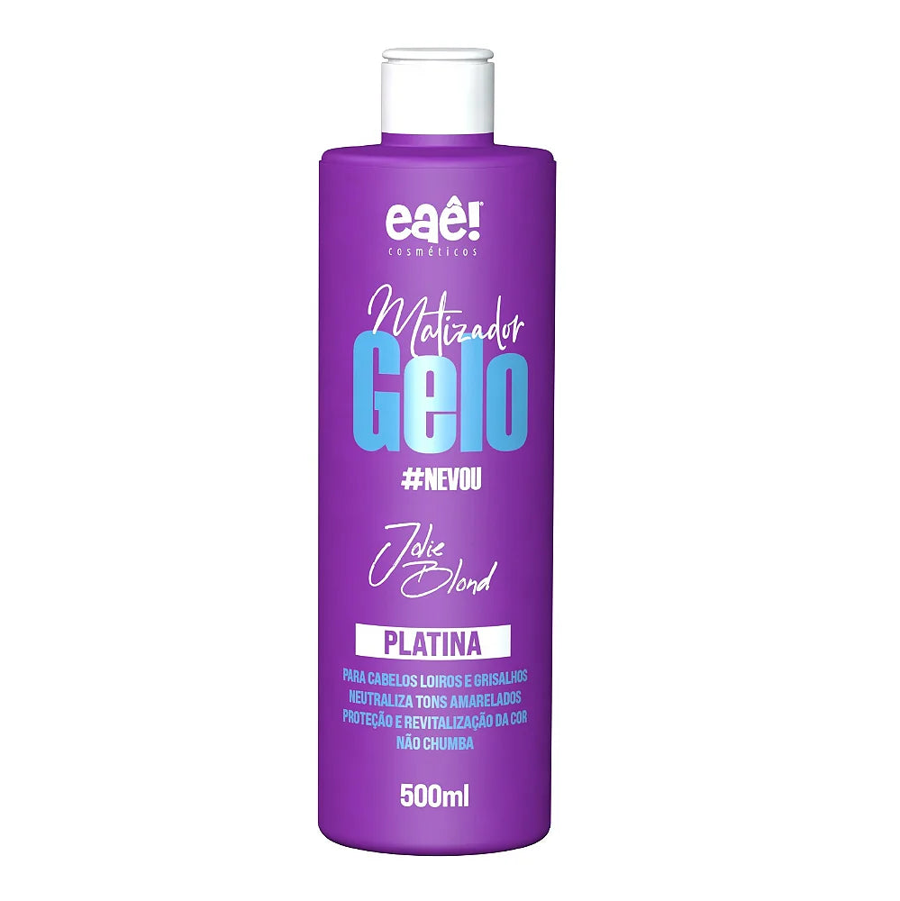 Eaê Cosmetics Jolie Blond Ice Toner 500ml (16.8 fl oz) - Brightening & Hydrating Facial Toner for Glowing Skin | Perfect for Daily Skincare Routine & Post-Sun Care