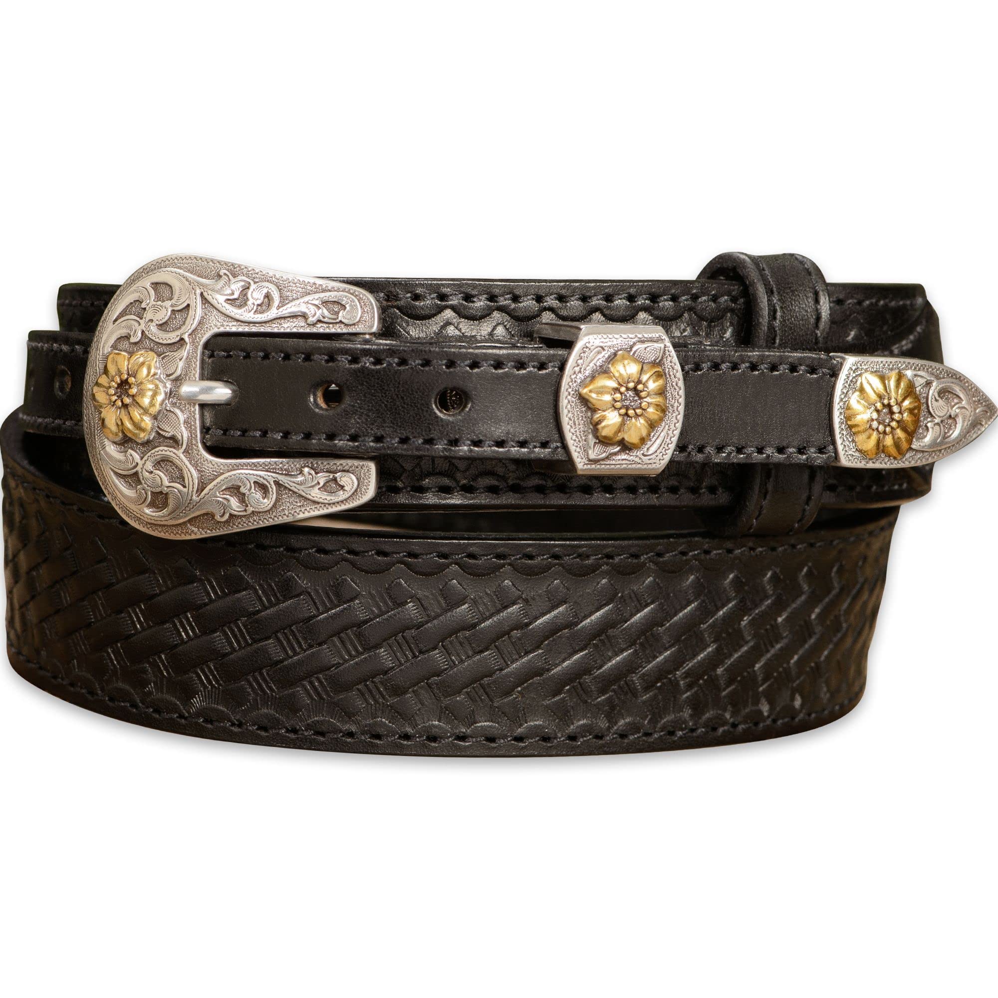 Premium Bullhide Leather Belt for Men - 1.5