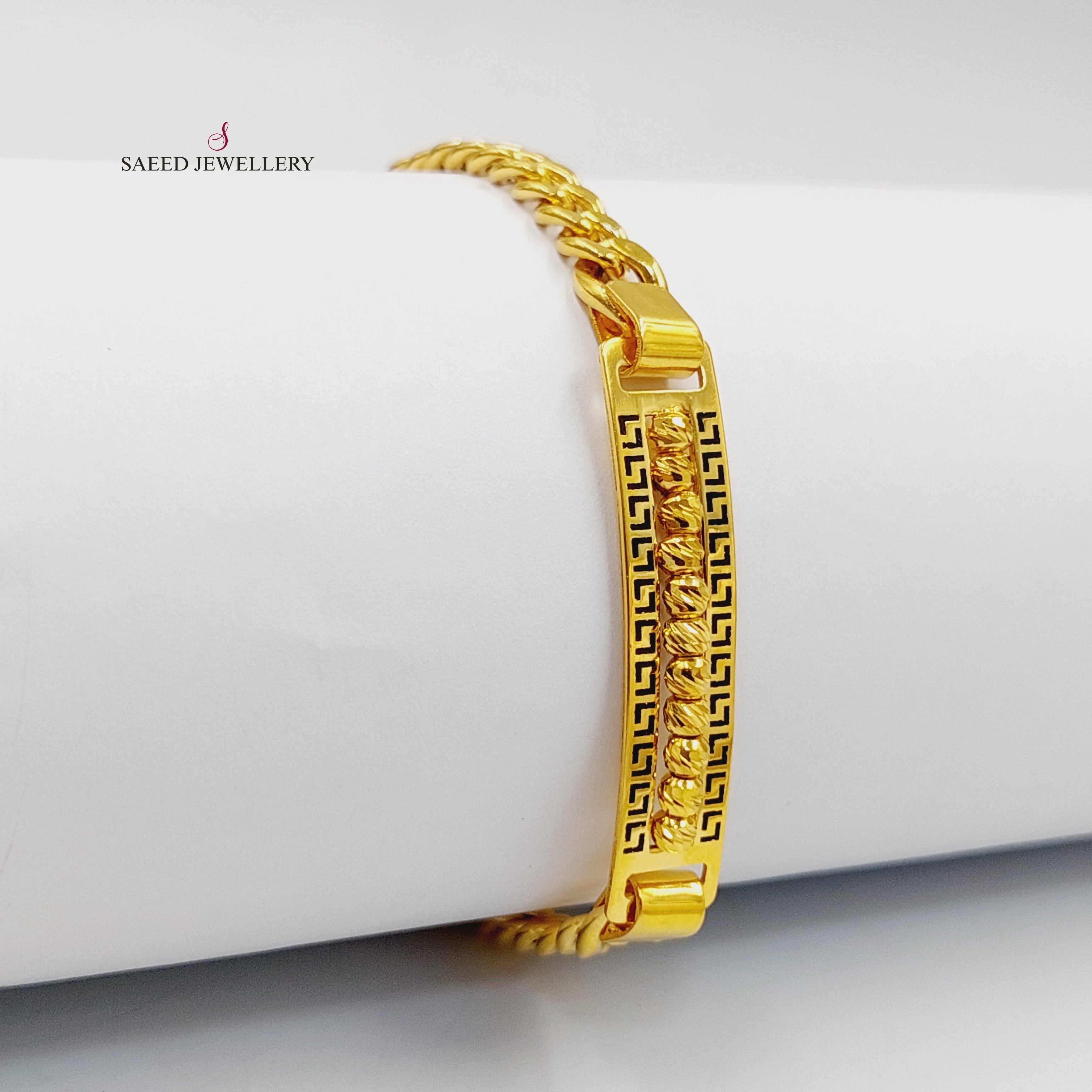 Vintage Enamel Bar Bracelet for Women - Elegant Adjustable Cuff Bangle - Perfect for Parties, Weddings & Everyday Wear