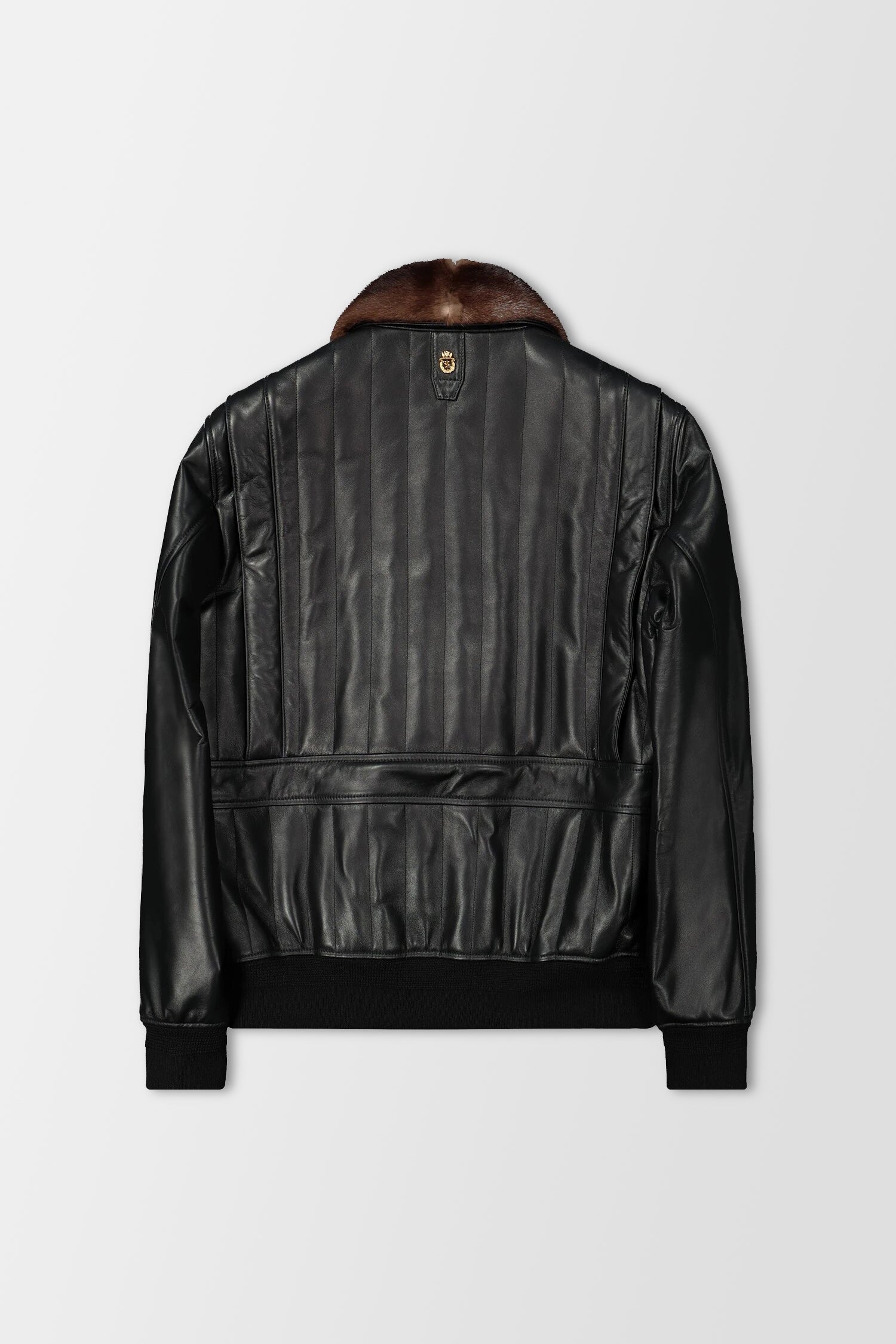 Billionaire Black Leather Jacket for Men - Premium Genuine Leather Biker Jacket - Stylish Motorcycle Jacket for Riding, Fashion & Outdoor Activities