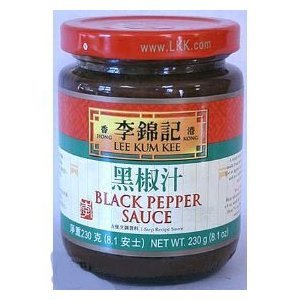Lee Kum Kee Black Pepper Sauce - 8.1 oz (Pack of 3) | Premium Chinese Stir Fry Sauce | Perfect for Beef, Chicken & Vegetable Dishes | Gluten-Free & No MSG Added