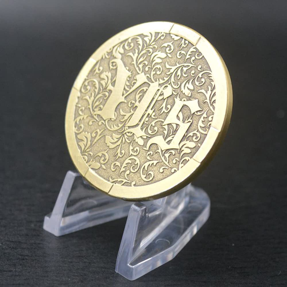 Joygulls Novelty Decision Maker Coin - Gold YES NO Challenge Coin for Fun Choices, Games, and Decision Making - Perfect for Gifts, Parties, and Office Use