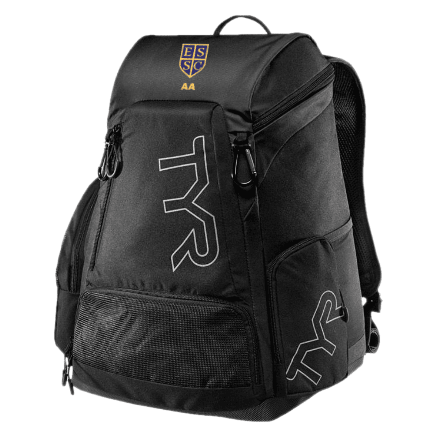 Eaton Square Swimming Club Team Backpack - Waterproof Swim Bag for Competitions & Training - Perfect for Swim Meets, Gyms & Travel