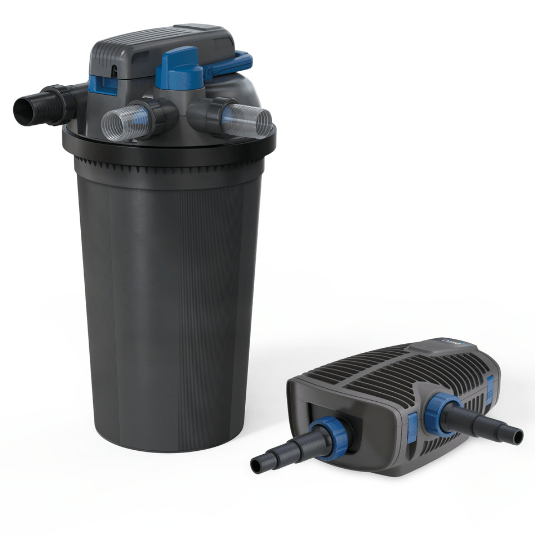 OASE FiltoClear Set 31000 Pond Filter with Backflush Function - 7500L Capacity for Crystal Clear Water | Ideal for Garden Ponds, Koi Ponds & Water Features
