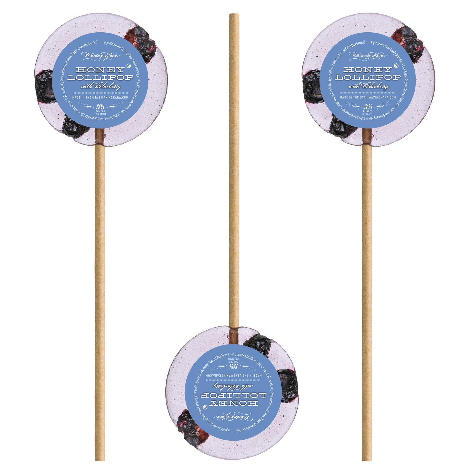 Organic Honey Lollipops - Natural Sweet Treats for Kids & Adults - Perfect for Parties, Gifts & On-the-Go Snacks