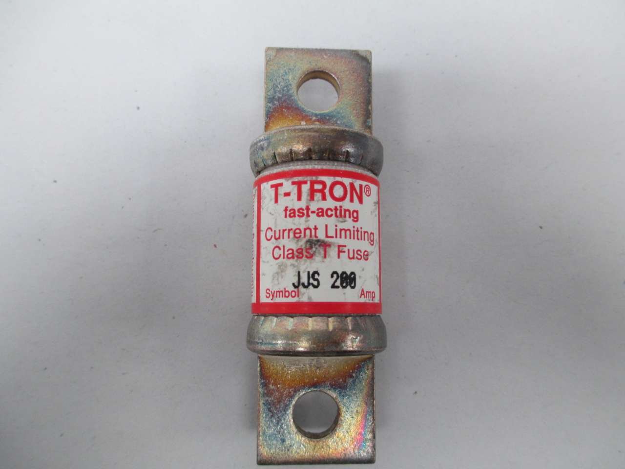 Bussmann JJS-200 200A Very Fast Acting Current Limiting Class T Fuse - High Performance Circuit Protection for Solar Panels, EV Chargers & Industrial Equipment
