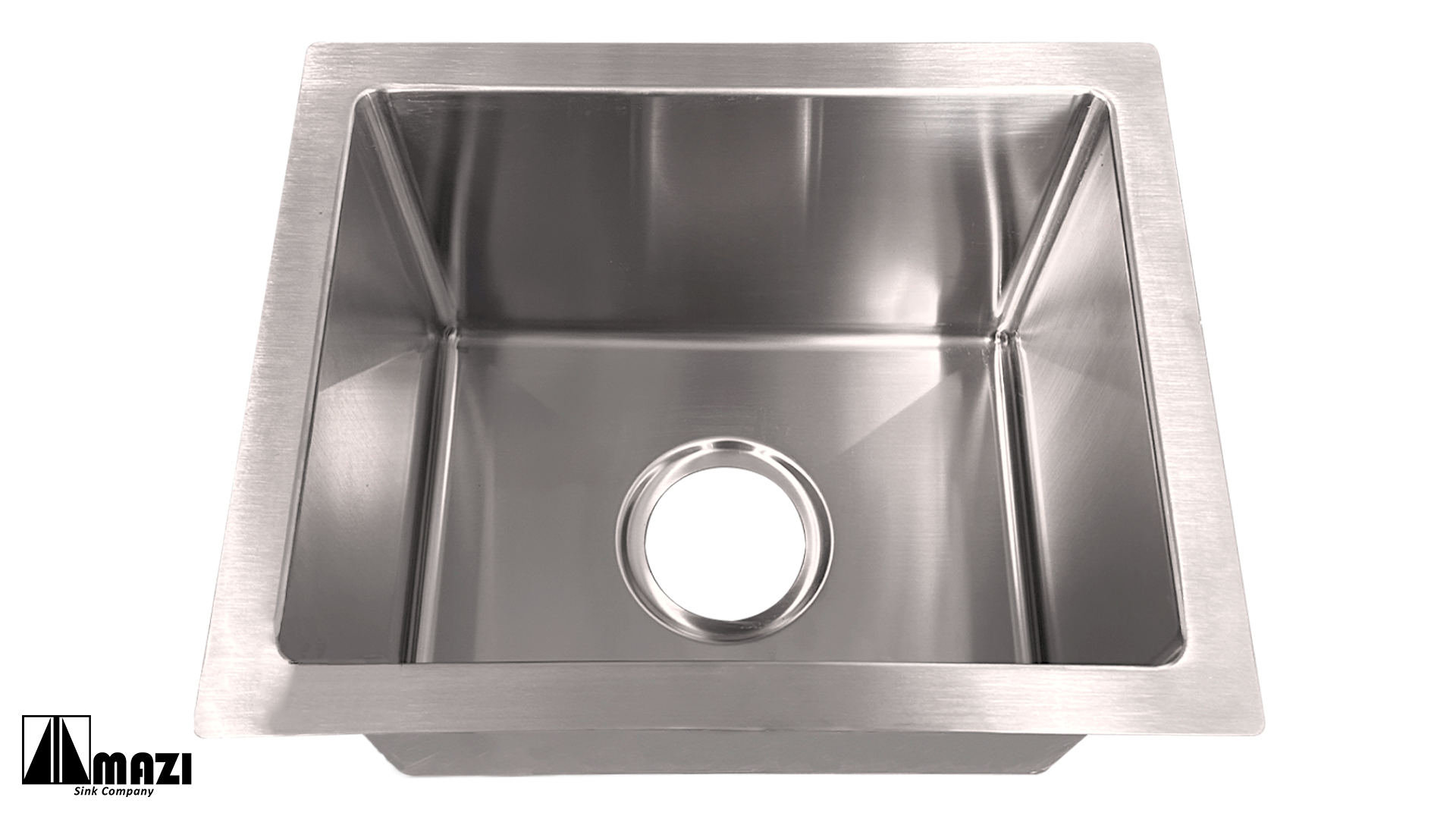 Premium Stainless Steel Handmade Bar Sink HBS1512 - Commercial Grade Undermount Sink for Home Bars, Restaurants & Coffee Shops