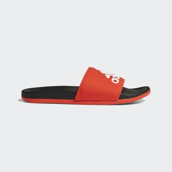 Adidas Adilette Comfort Slides for Men & Women - Soft Cushioned Pool & Beach Sandals - Perfect for Lounging, Shower, and Spa