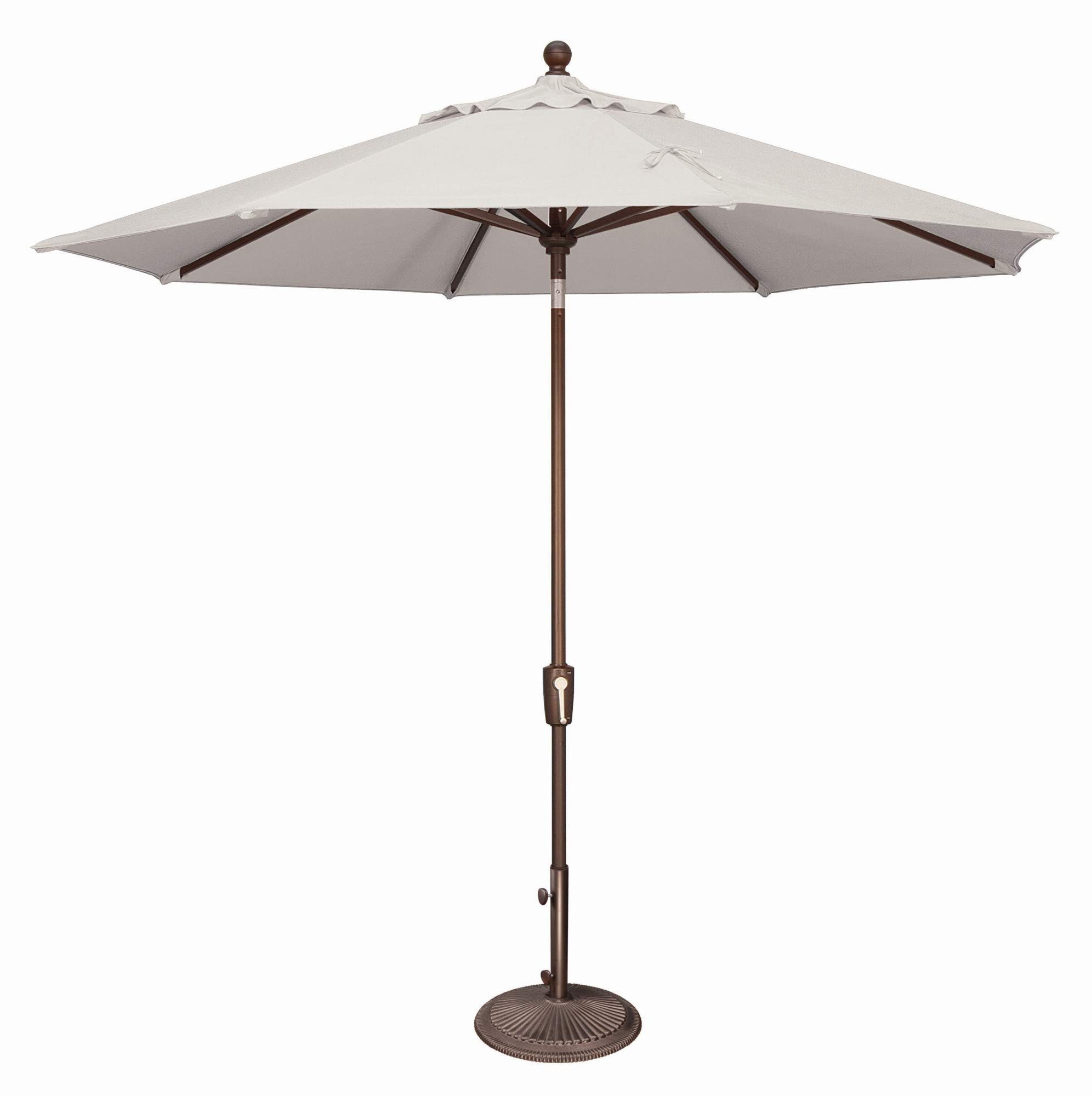 SimplyShade Catalina Patio Umbrella in Natural - Outdoor Sun Shade for Pool, Beach, Garden & Backyard Relaxation