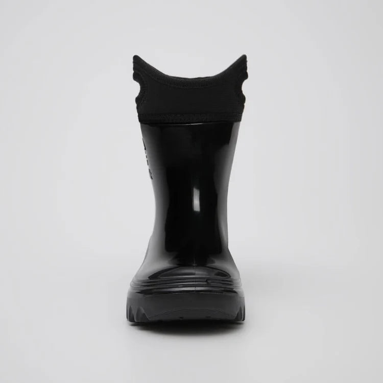 Kamik Black Drizzle Toddler Rain Boots - Waterproof Kids Rain Shoes for Boys & Girls - Perfect for Puddle Jumping and Outdoor Play