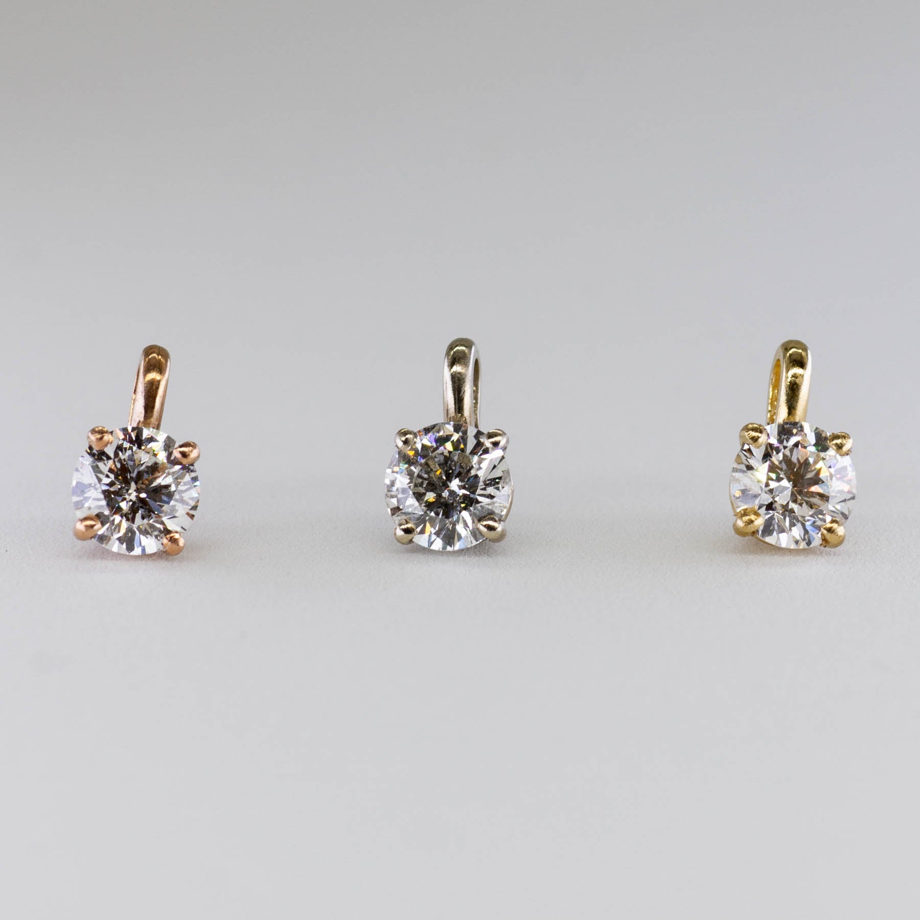 100 Ways Solitaire Diamond Pendant Necklace - 14K Gold/Platinum Options - Perfect for Anniversary Gifts & Special Occasions