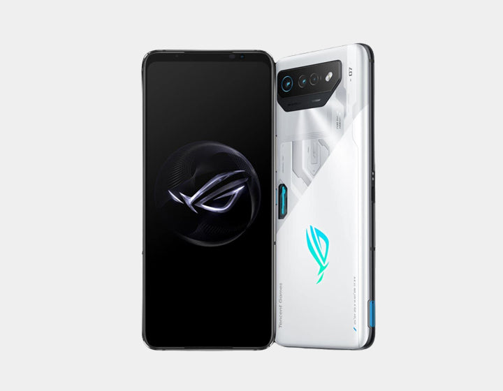 ASUS ROG Phone 7 AI2205 5G Smartphone - 256GB ROM 8GB RAM GSM Unlocked (White) - Ultimate Gaming Phone for Mobile Esports & High Performance Gaming