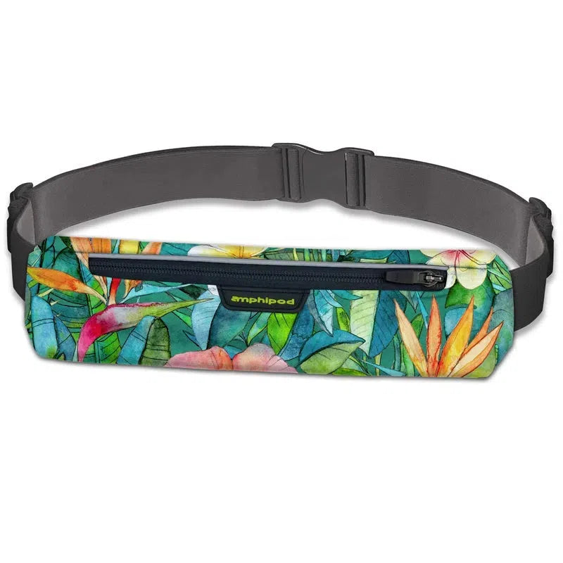 Amphipod AirFlow MicroStretch Plus Luxe Running Belt - Lightweight Hydration Pack for Marathon, Hiking & Outdoor Activities