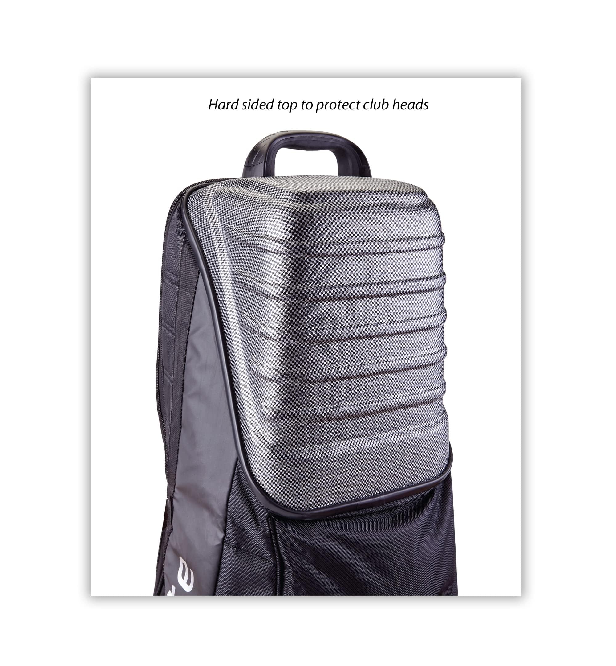 Samsonite The Protector Hardside & Softside Golf Travel Bag with Shark Wheels - Waterproof Luggage for Air Travel, Golf Club Protection, Durable Suitcase for Sports Equipment | Perfect for Golf Trips, Business Travel & Outdoor Adventures