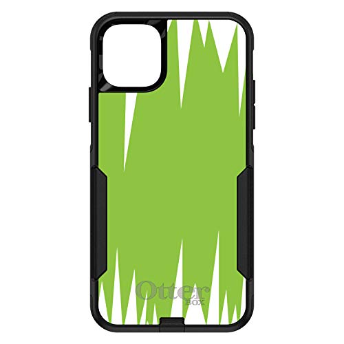 Lime Green White Spikes On Black Case