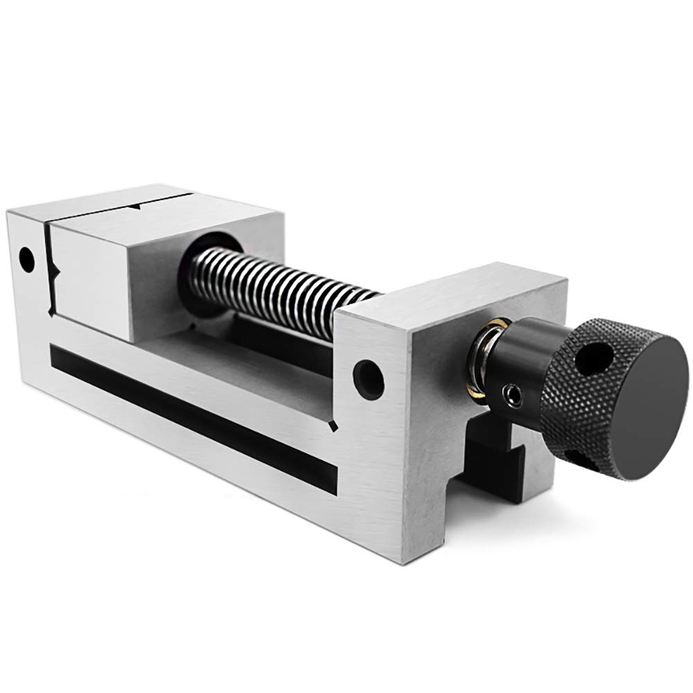 QGG73 Manual Precision Tool Vise Grinder - Flat Tongs for Surface Grinding, Milling & EDM Machines - High Accuracy Workholding for Metalworking & DIY Projects