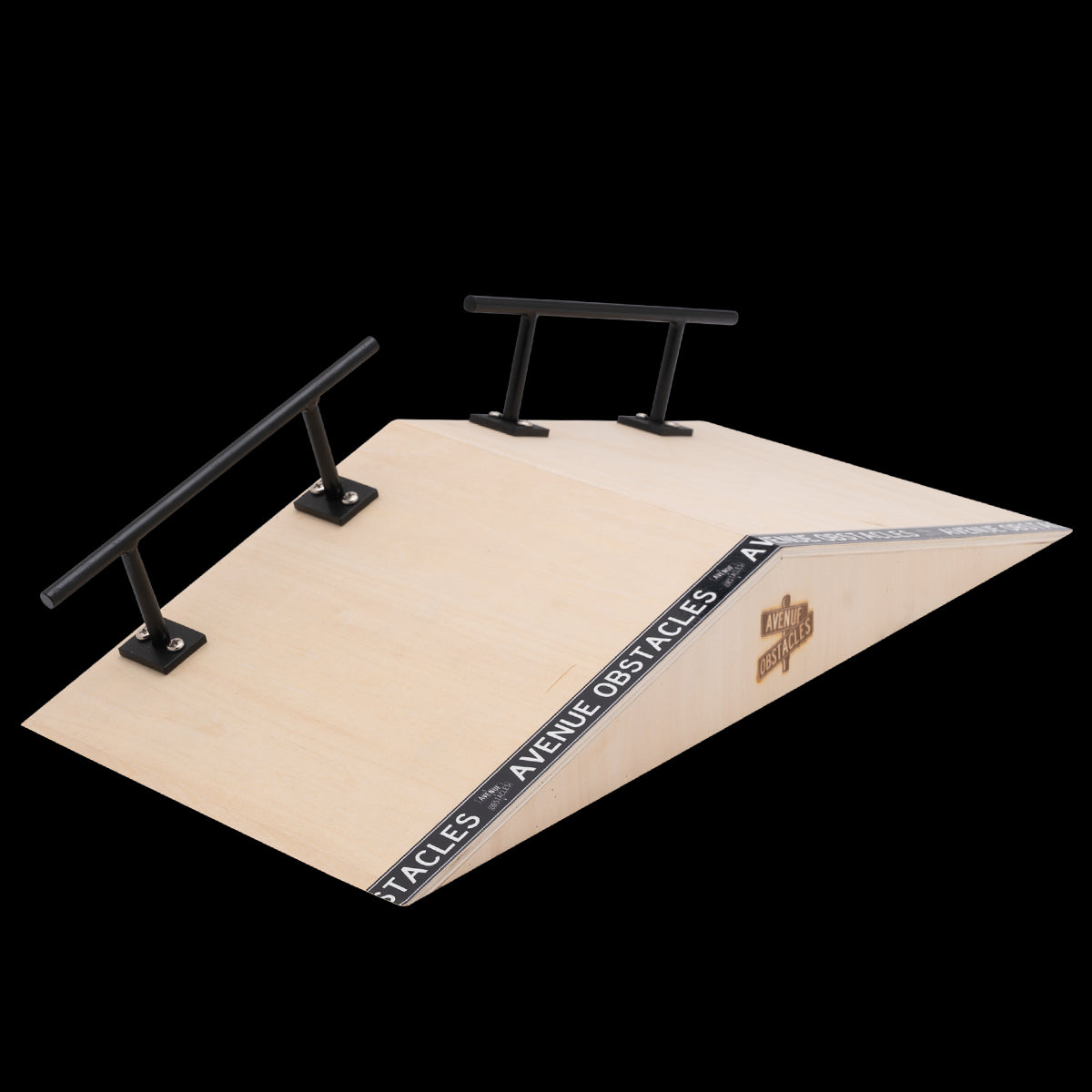 Avenue Fingerboard Ramp - A Frame Skateboard Mini Ramp for Fingerboards - Perfect for Skateboard Tricks, Practice & Indoor Play