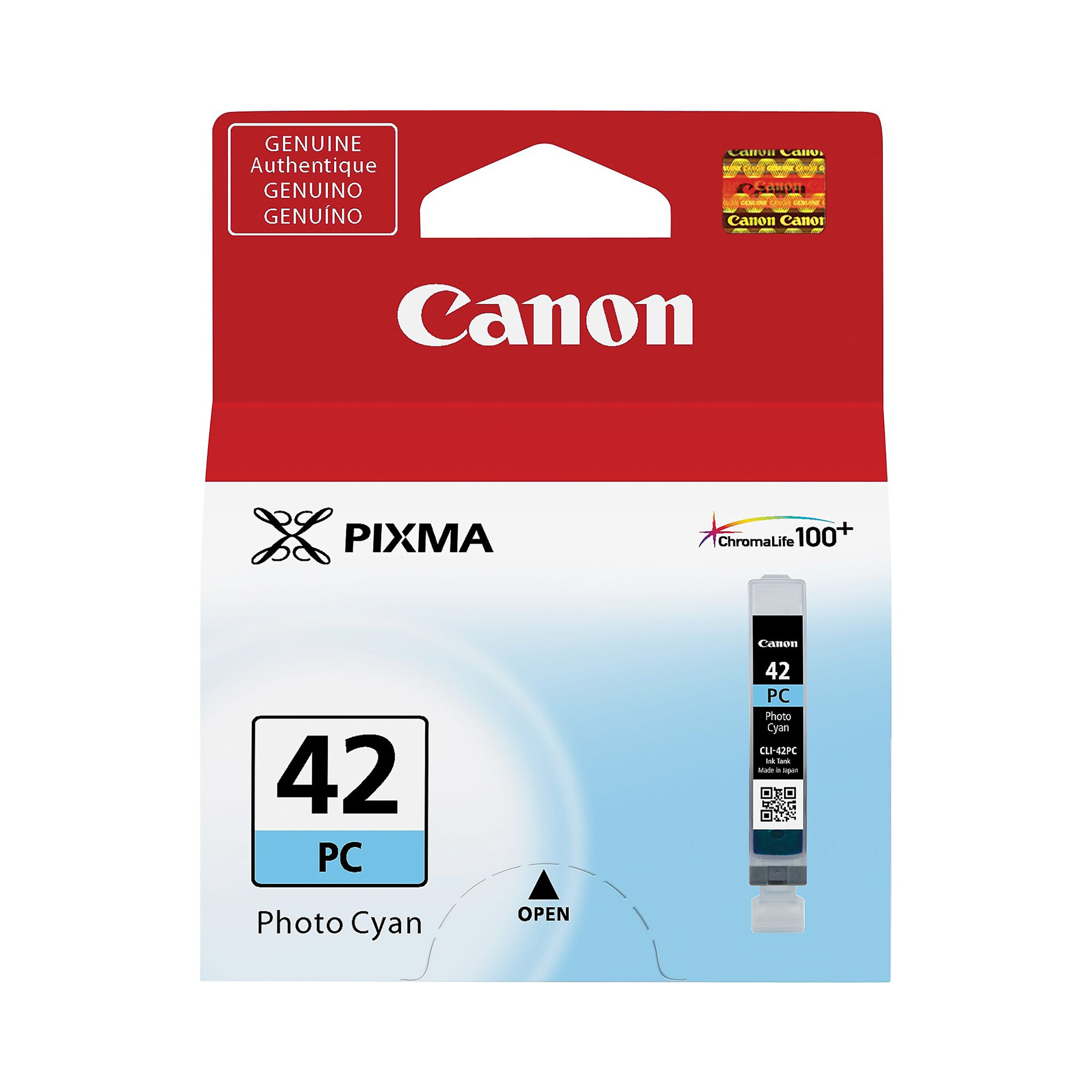 Canon CLI-42 Photo Cyan Ink Cartridge - High-Quality Replacement for Canon Printers | Perfect for Photo Printing, Home Office & Creative Projects