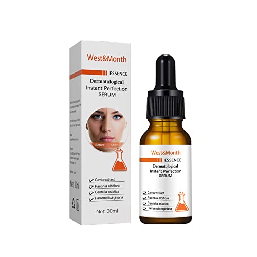 Best Anti-Aging Facial Serum for Wrinkles - Hydrating & Firming Collagen Boost Essence - Instant Perfection Moisturizer for All Skin Types - Day & Night Skin Care Routine