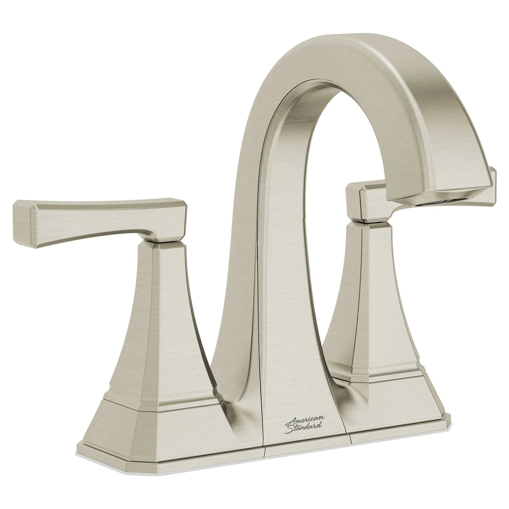 Crawford 4 Inch Centerset 2 Handle Bathroom Faucet - 1.2 GPM/4.5 LPM Water-Saving Design with Lever Handles - Perfect for Small Bathrooms, Powder Rooms & Vanities