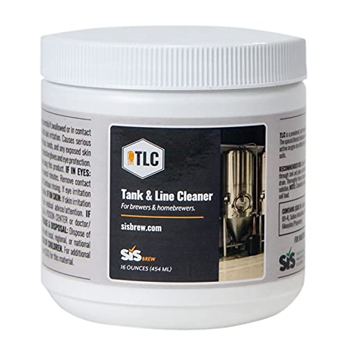 Tank & Line Cleaner 1 lb - Professional Brewery & Beverage Equipment Cleaner for Beer, Wine, and Soda Lines - Perfect for Home Brewing and Commercial Use