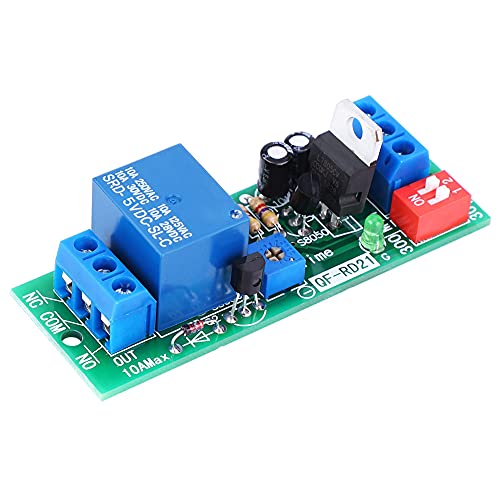 High Power Adjustable Timer Relay Module for Electrical Equipment - 5V DC Stroke Switch Control | Precision Timing for Industrial Automation & DIY Projects