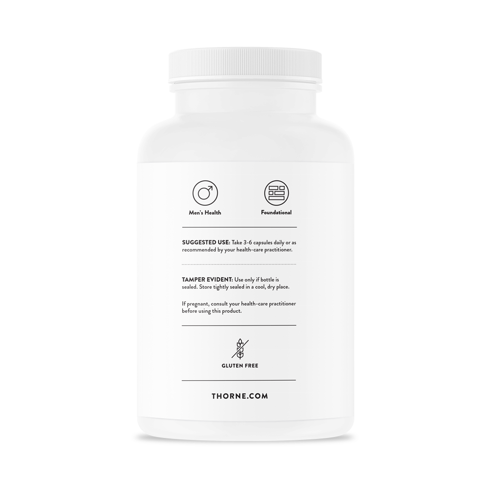 Thorne Men's Multi 50+ Daily Multivitamin Supplement - Supports Heart, Brain & Immune Health for Active Men Over 50 - Perfect for Fitness, Work & Healthy Aging