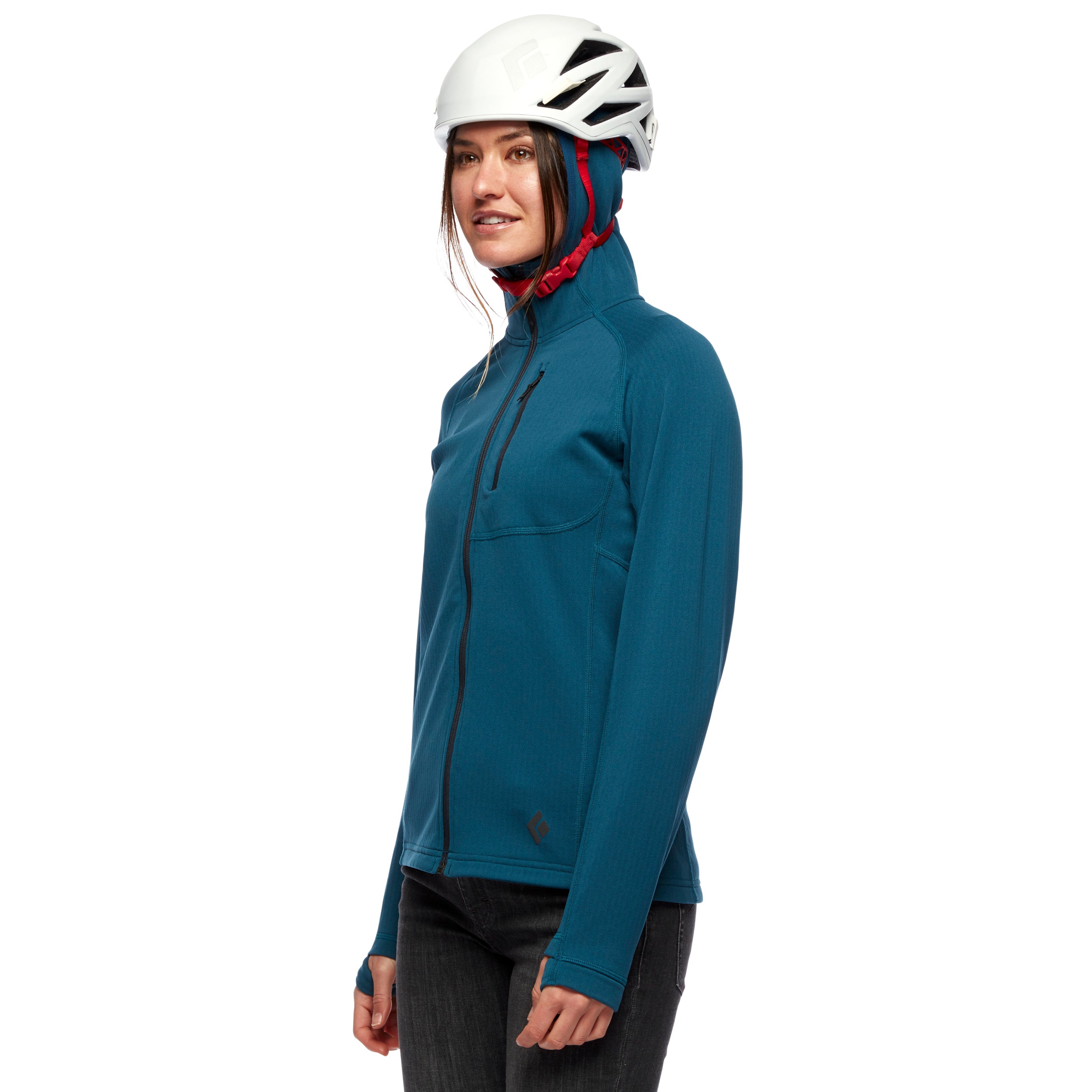 Women's Coefficient Hoody - Lightweight Fleece Pullover for Outdoor & Casual Wear - Perfect for Hiking, Running, and Everyday Comfort